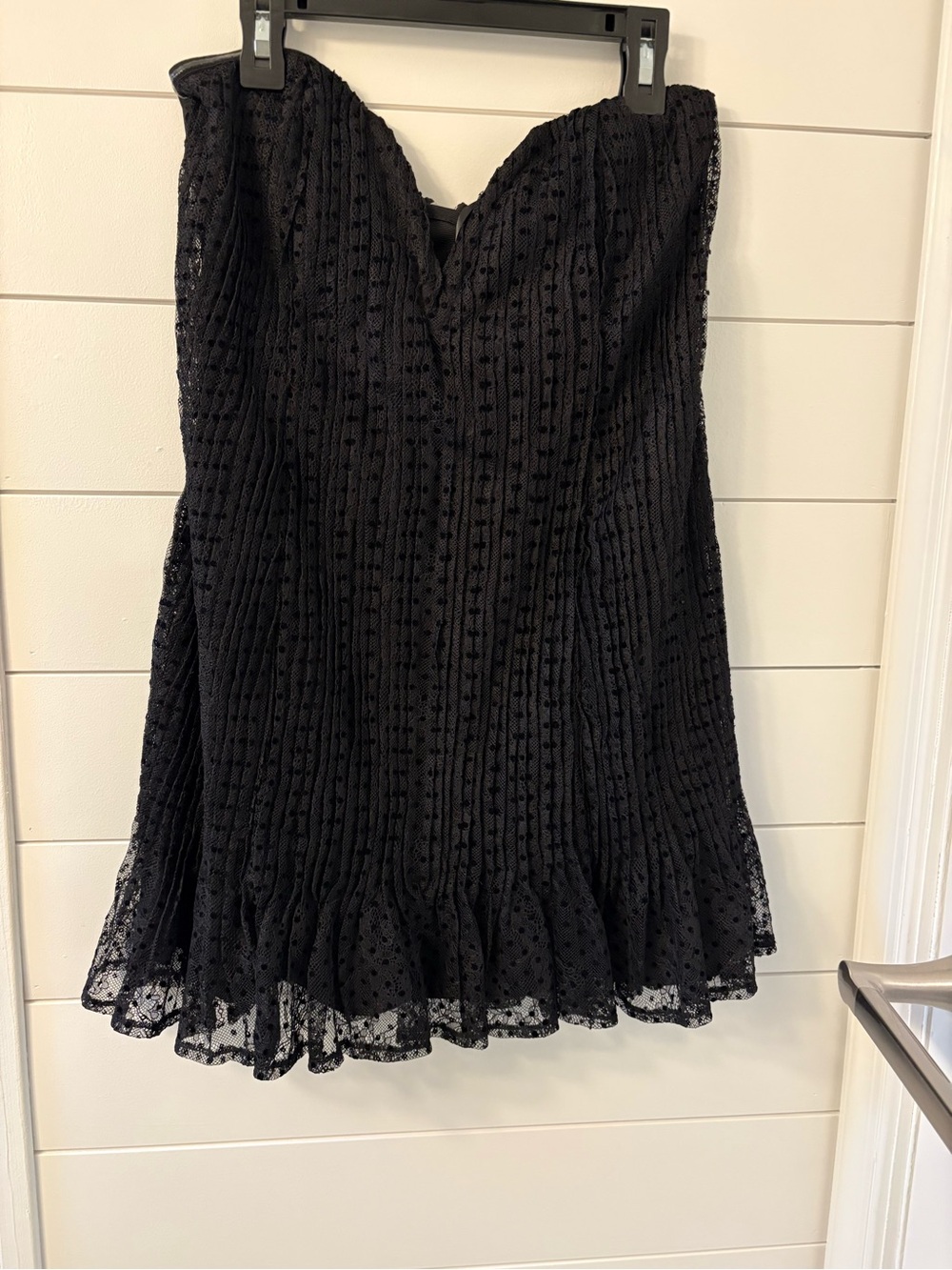 For Love & lemons Black strapless mini Dress